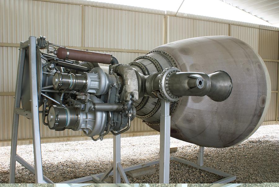 Rocket engine at Titan missile museum Photograph by Science Photo Library