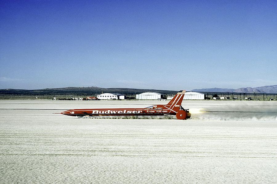 Rocket-powered Vehicle Photograph by Us Air Force