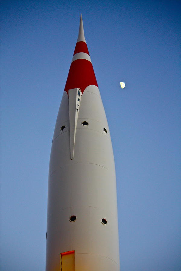 Rocket To The Moon Photograph by Diana Hatcher