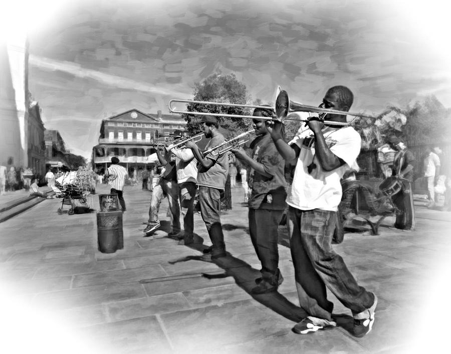 New Orleans Photograph - Rockin the Square 3 by Steve Harrington