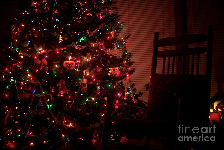 Christmas Photograph - Rocking Chair Christmas by Frank J Casella
