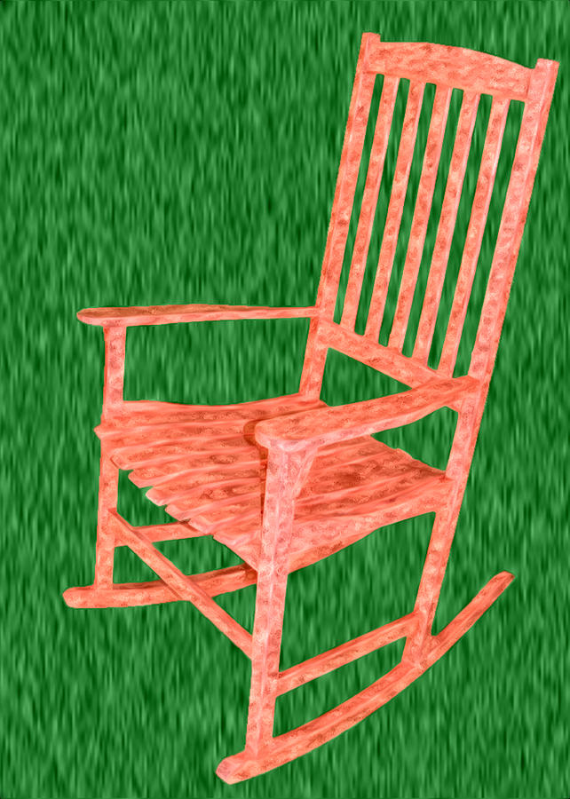 Rocking Chair Photograph by Larry Mulvehill