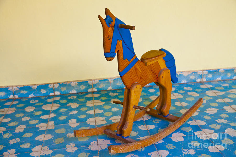 Toy Photograph - Rocking Horse by Ellen Thane