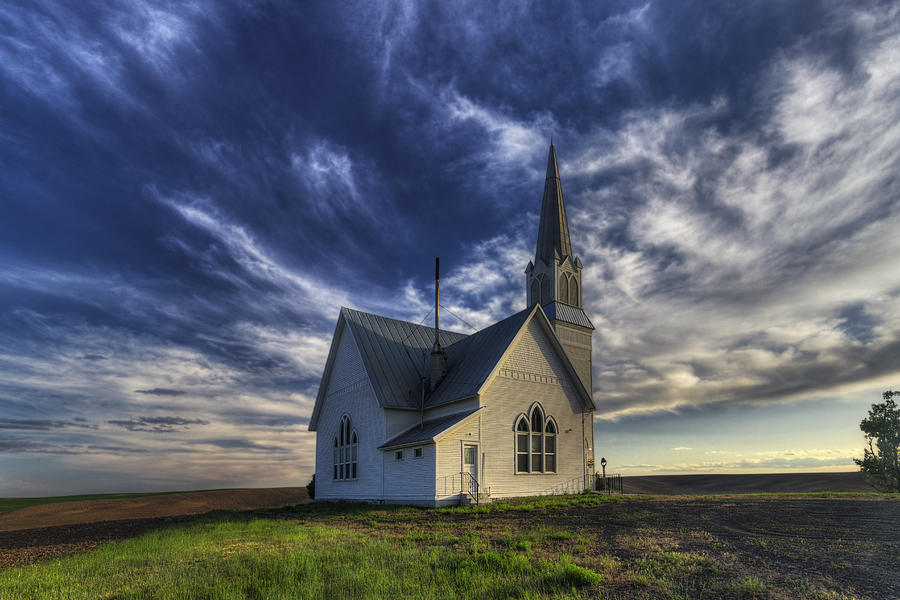 Rocklyn Zion German Methodist Church Photograph by Mark Kiver