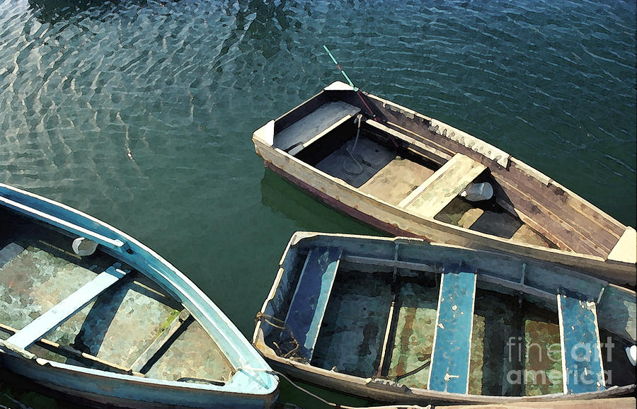 Rockport Dinghies Photograph by Michelle Constantine