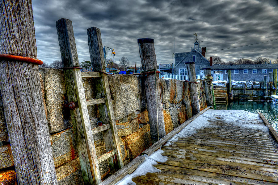 Rockport Dock Photograph by Craig Incardone