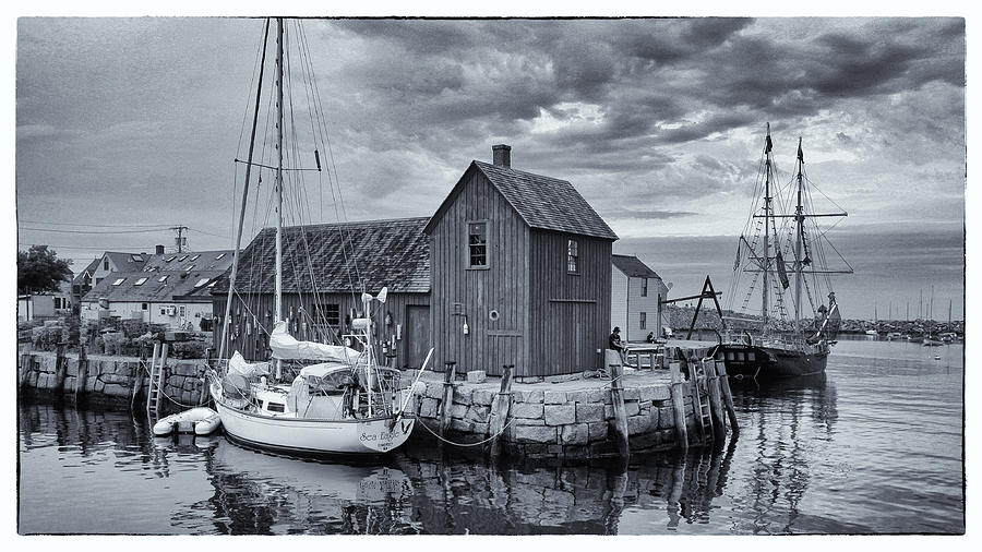 Rockport Harbor Lobster Shack Photograph by Stephen Stookey