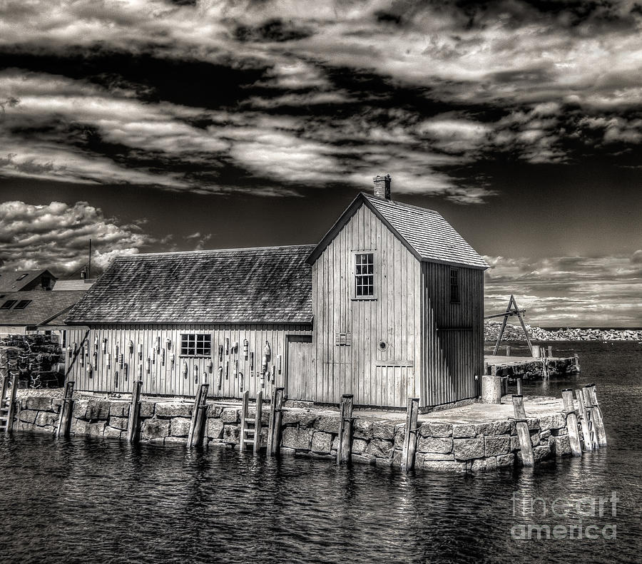 Rockport Harbor Photograph by Steve Zimic