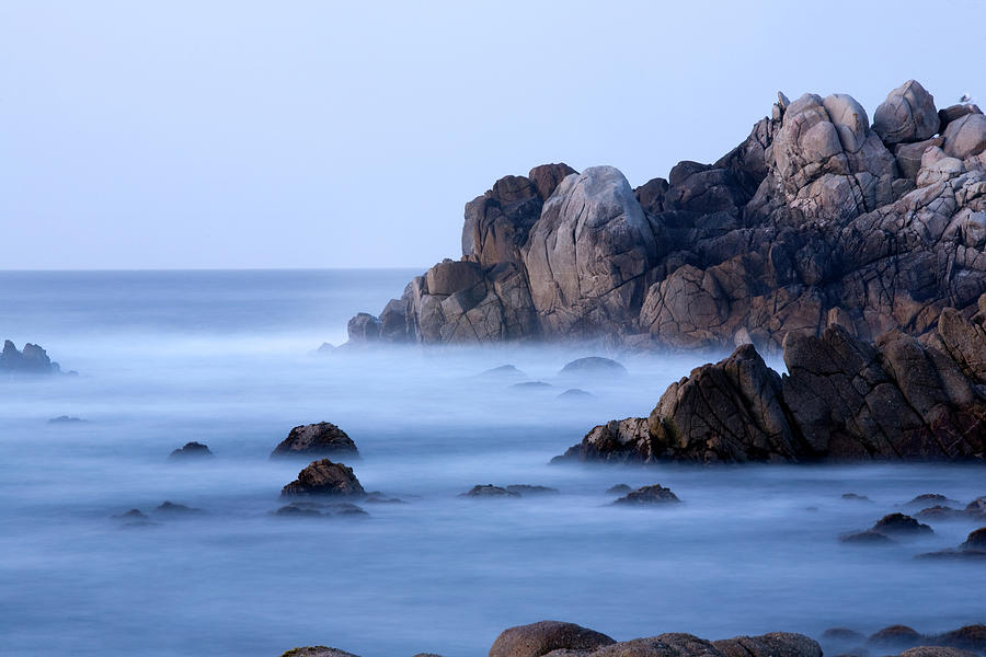 Rocks Along The Coast Of Pacific Grove Photograph by Matthew Oshea
