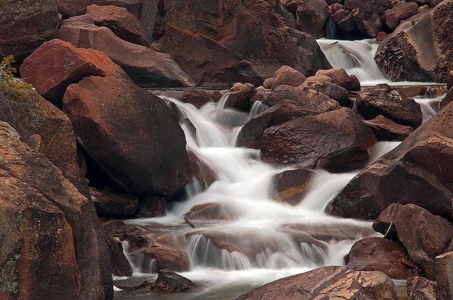 Rocks and Water Photograph by Eric Rundle