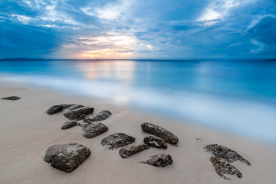 Rocks by the Sea Photograph by Mihai Andritoiu