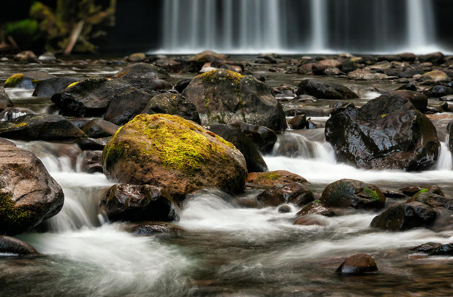 Rocks for the Stream Photograph by Brian Bonham
