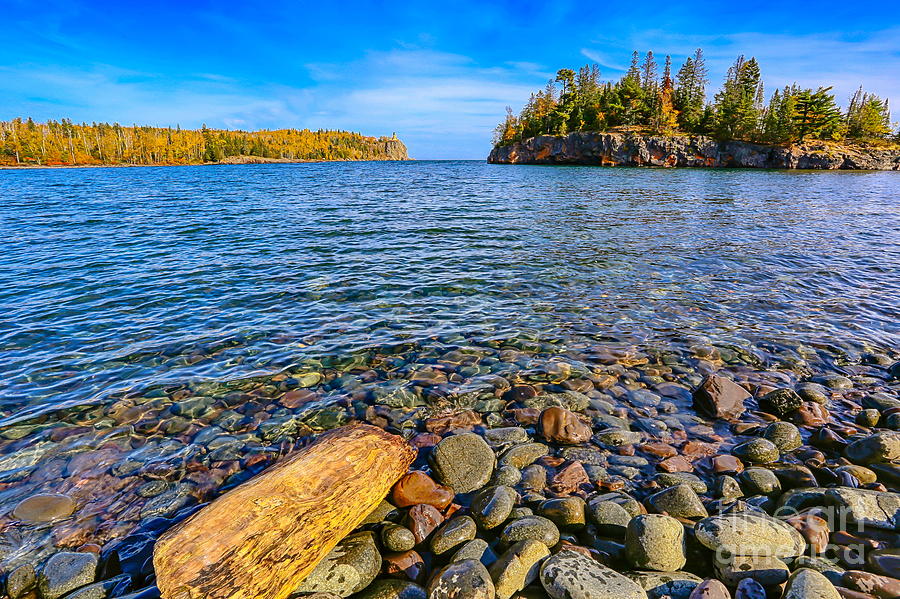 Rocks in the Bay Photograph by Bryan Benson