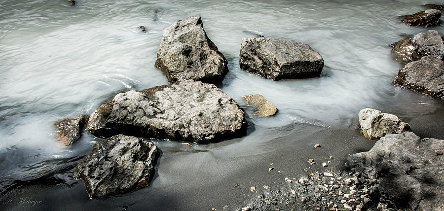 Rocks in the River Photograph by Andrew Matwijec