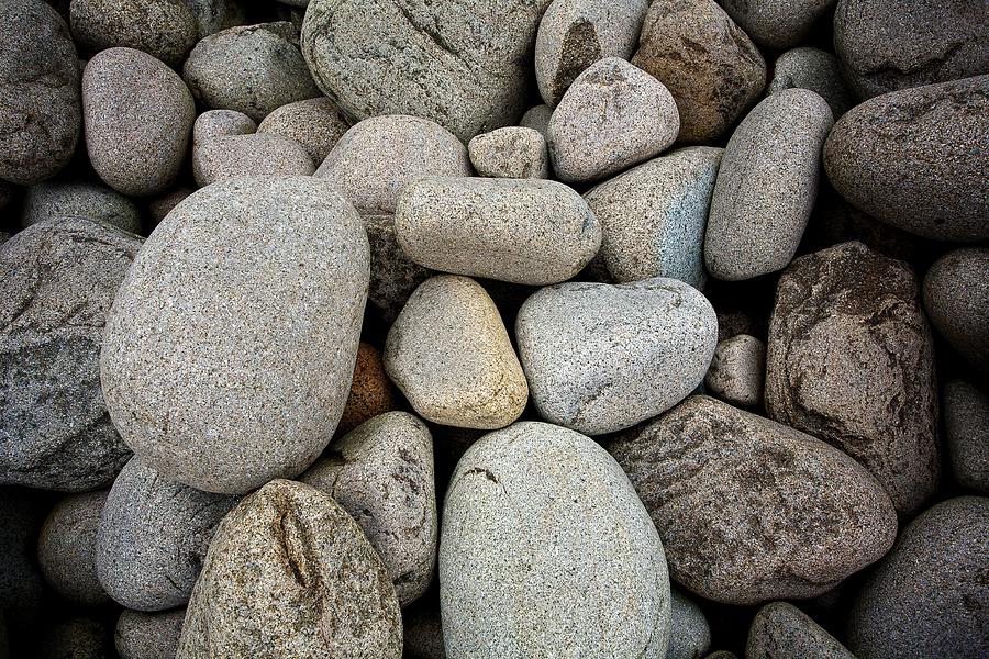 Rocks on the Shore Photograph by Robert Davis