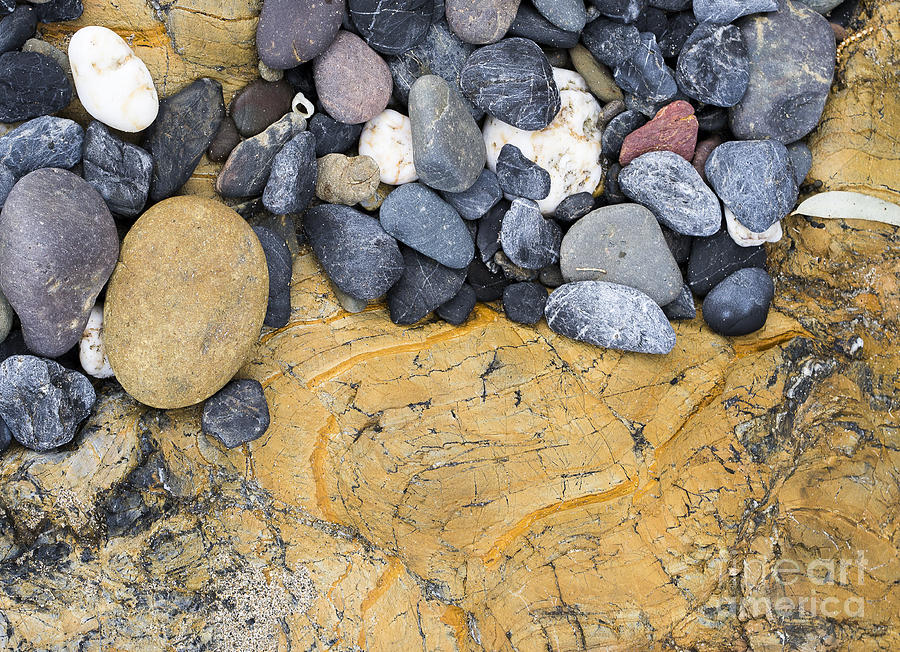 Coastal rocks, NSW, Australia Photograph by Steven Ralser