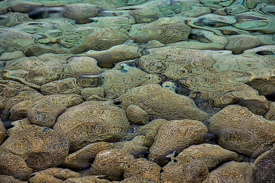 Rocks Under Water #2 Photograph by Stuart Litoff