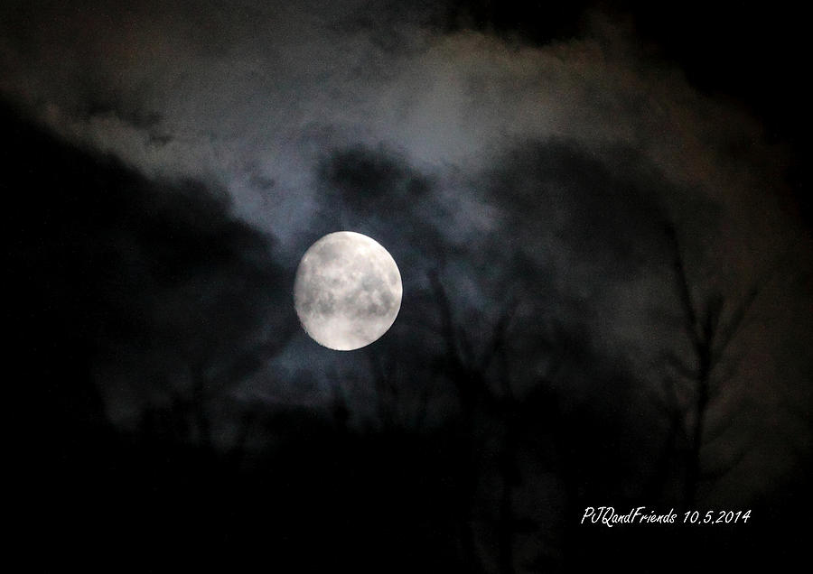 Rocktober Moon Photograph by PJQandFriends Photography