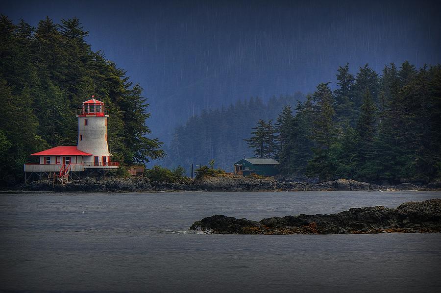 Rockwell Lighthouse Sitka Alaska Photograph by Ryan Smith