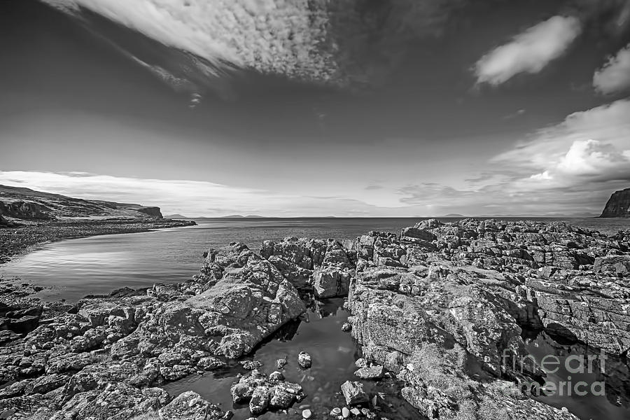Rocky Beach 2 Milovaig Isle of Skye Photograph by Chris Thaxter