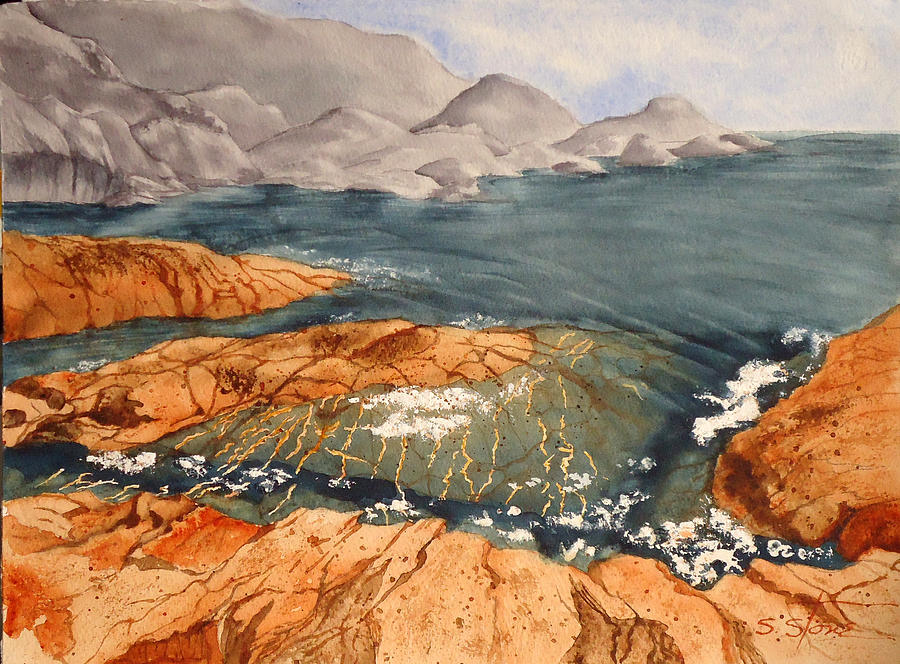 Rocky Coast by Sandra Stone Rocky Coast by Sandra Stone
