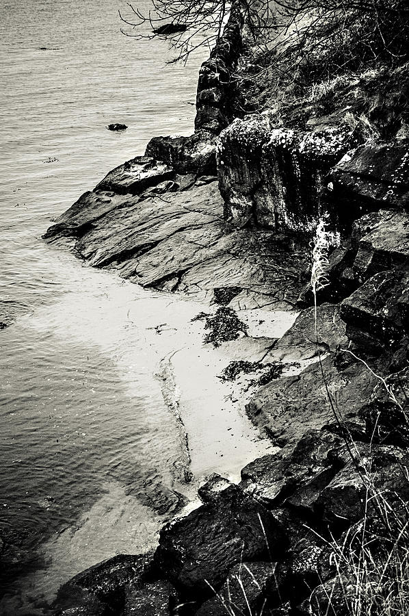Rocky Coastline of Scotland Photograph by Lenny Carter