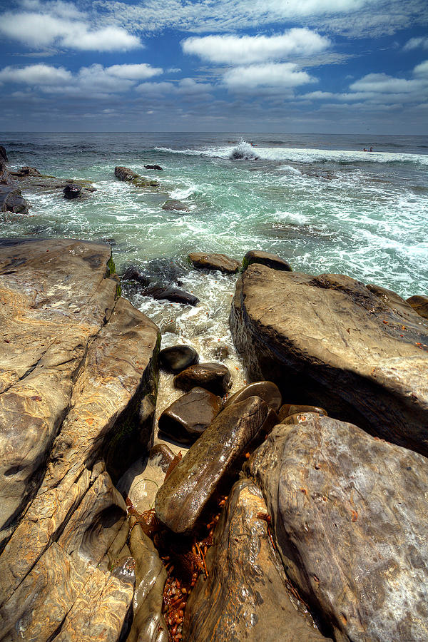 Rocky Cove Photograph by Peter Tellone