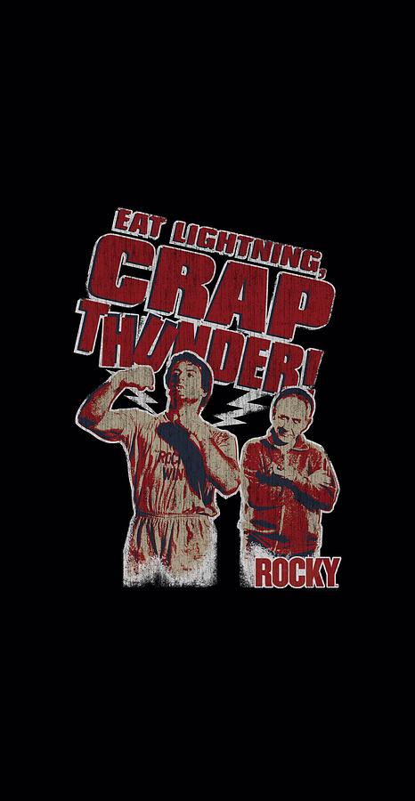 Rocky - Eat Lightning Digital Art by Brand A