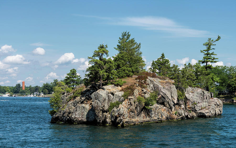 Rocky Island On Saint Lawrence River Photograph by Panoramic Images