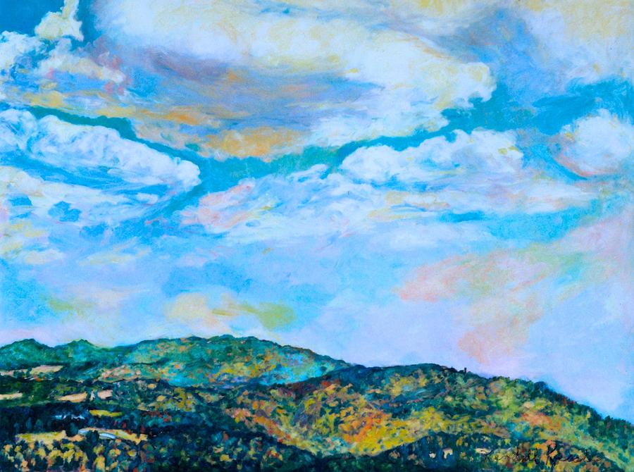 Rocky Knob Painting by Kendall Kessler