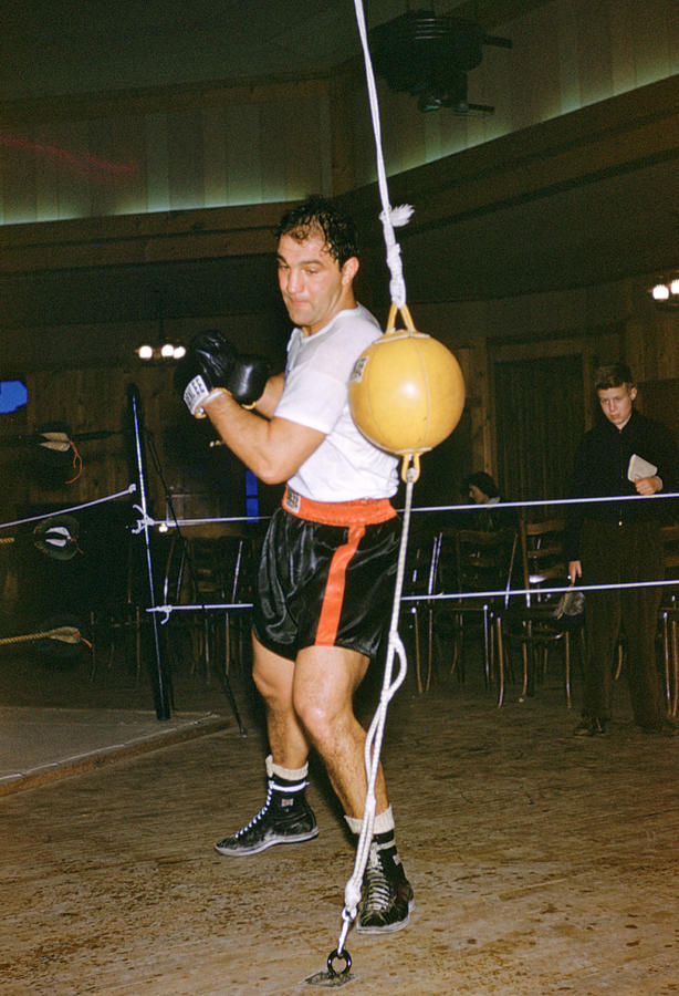 Rocky Marciano Training Hard Photograph by Retro Images Archive