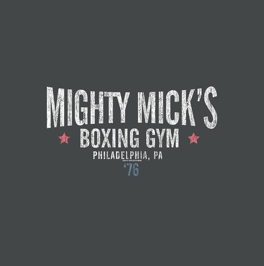 Philadelphia Digital Art - Rocky - Mighty Micks Boxing Gym by Brand A