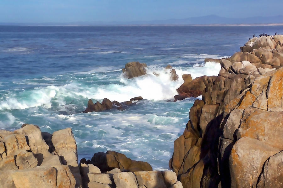 Rocky Monterey Coast Photograph by Art Block Collections