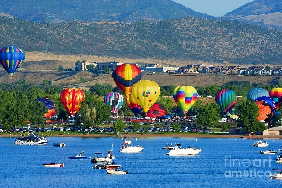 Rocky Mountain Balloon Festival Photograph