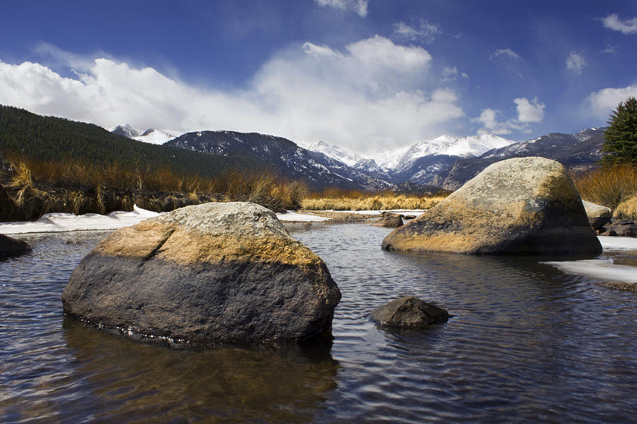 Rocky Mountain Creek Photograph by Bryant Coffey