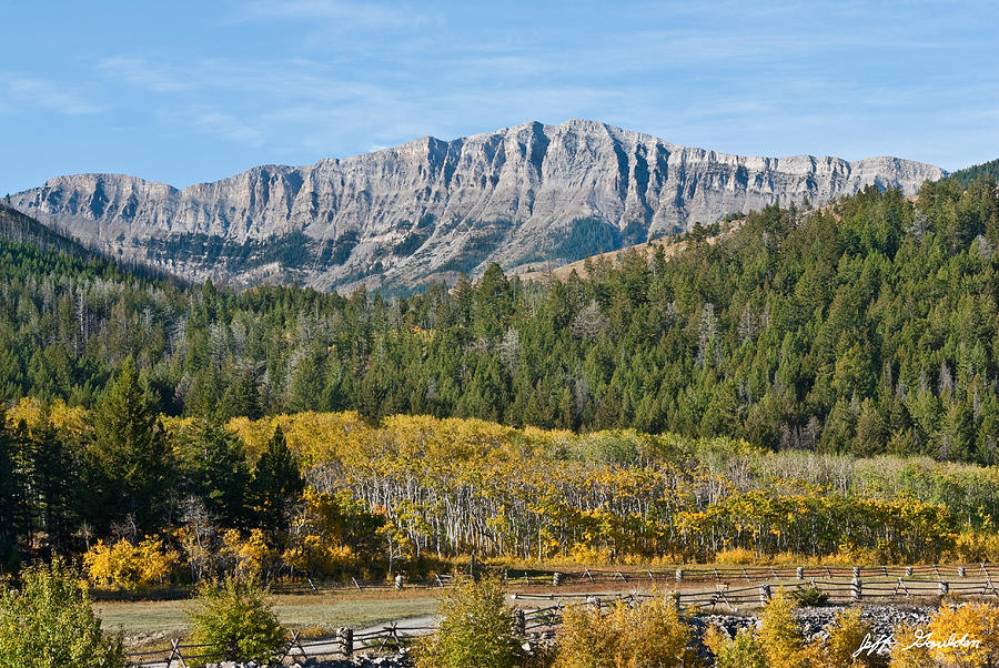 Rocky Mountain Front Range In The Fall Photograph by Jeff Goulden