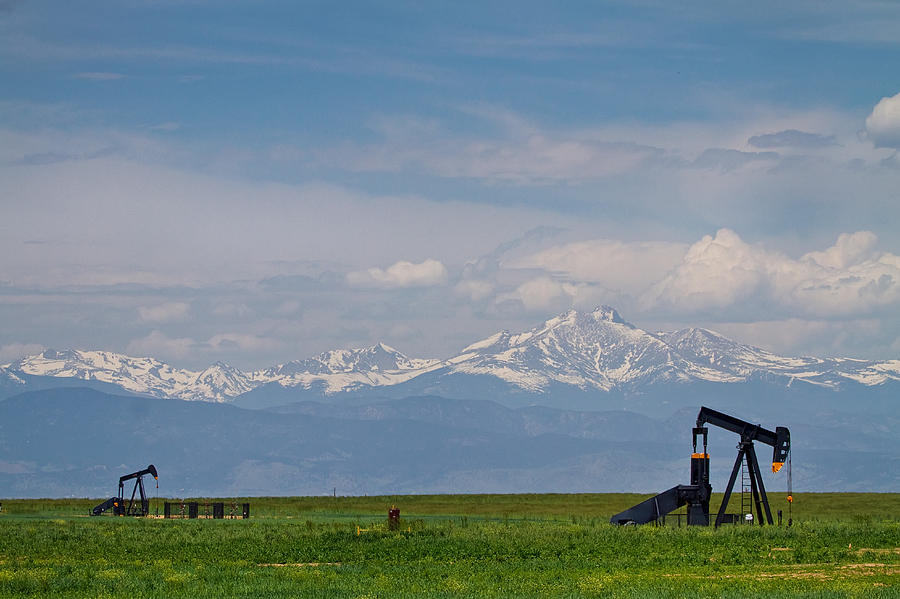 Rocky Mountain Front Range Oil Photograph by James BO Insogna