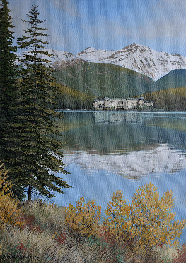 Rocky Mountain Getaway Painting by Jake Vandenbrink