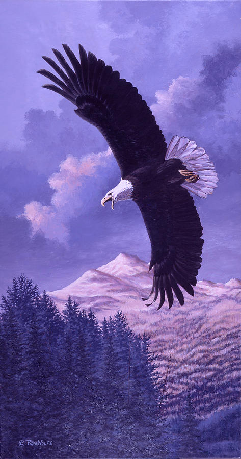 Rocky Mountain High Painting by Richard De Wolfe