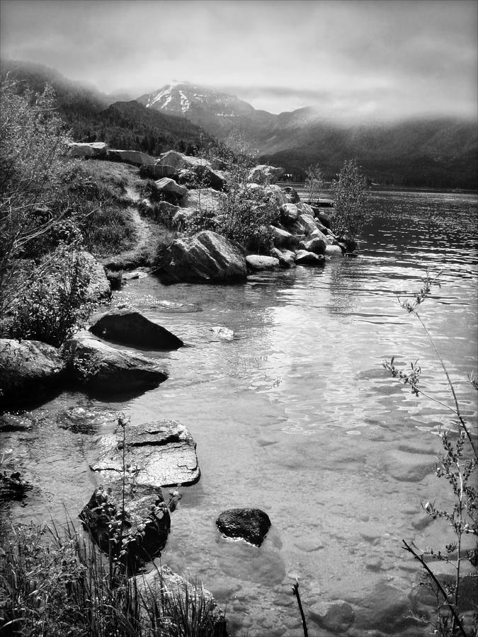 Rocky mountain lake Photograph by John Anderson