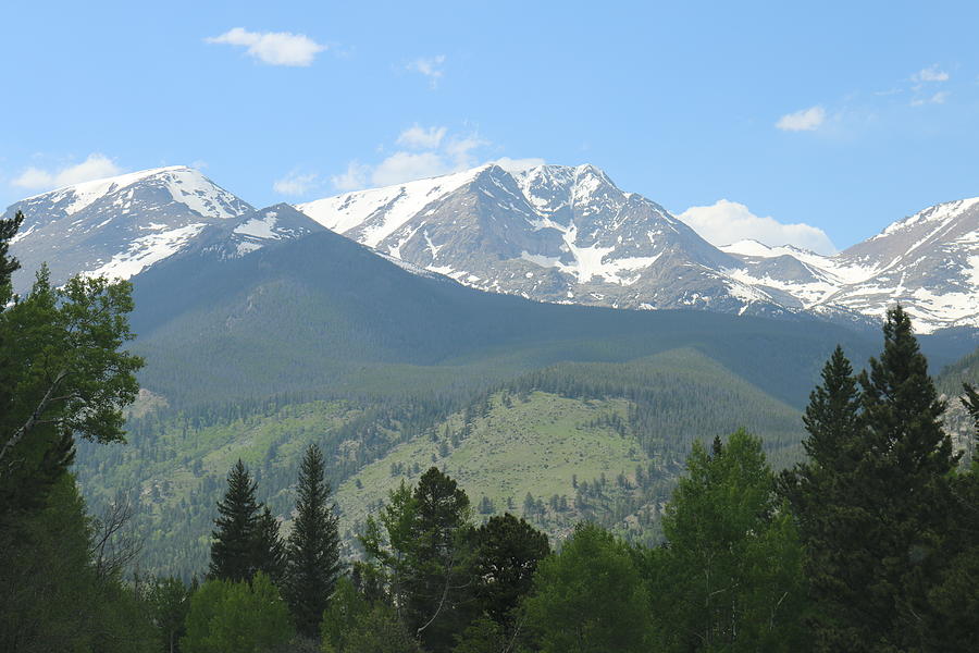 Rocky Mountain View  Photograph by Christy Pooschke