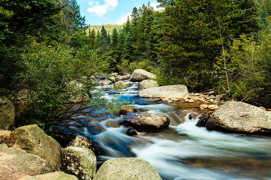 Rocky Mountain Stream Photograph by Ben Graham