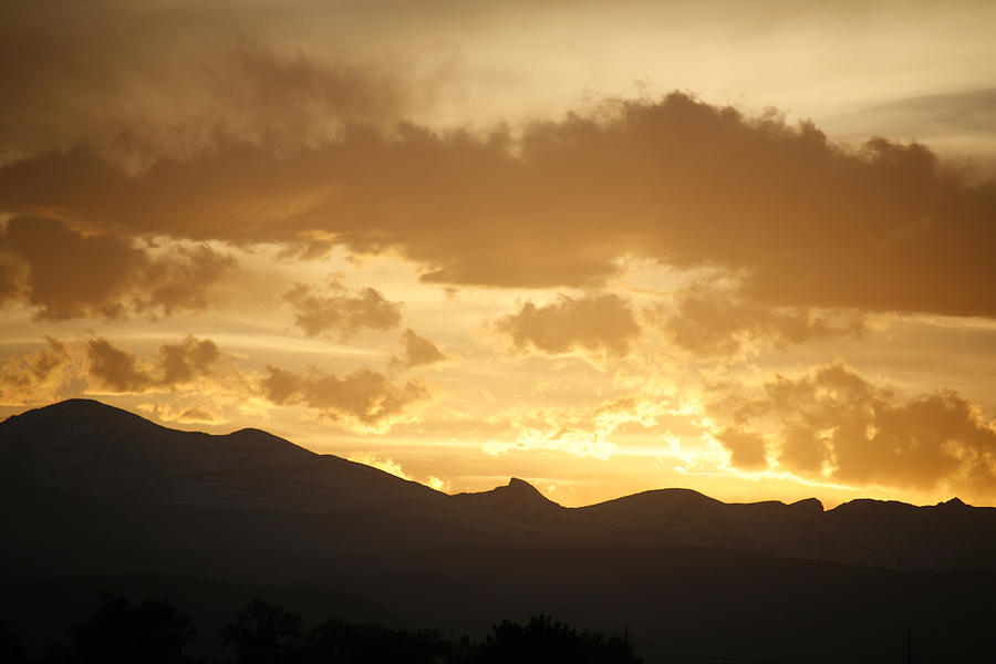Rocky Mountain Sunset 2 Photograph by Marilyn Hunt