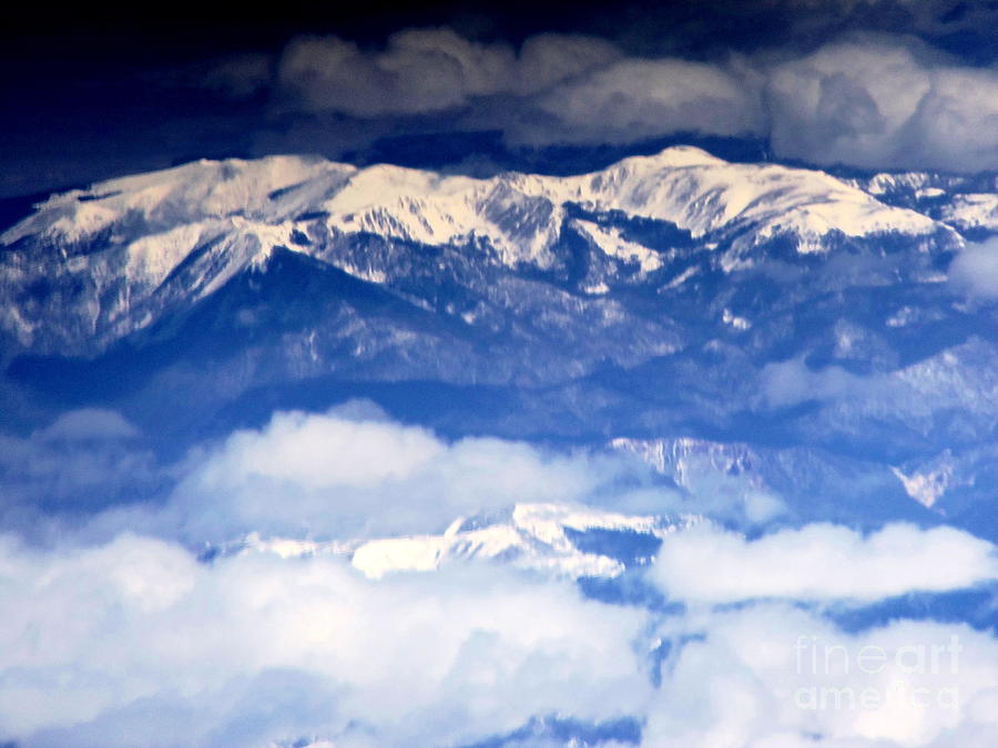 Rocky Mountains 2 Photograph by Larry Campbell