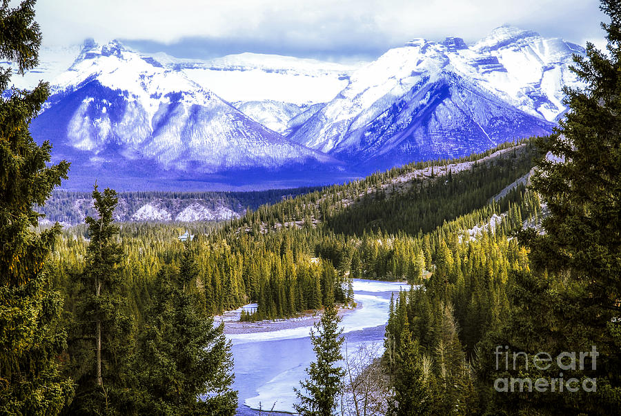 Rocky Mountains landscape 2 Photograph by Elena Elisseeva
