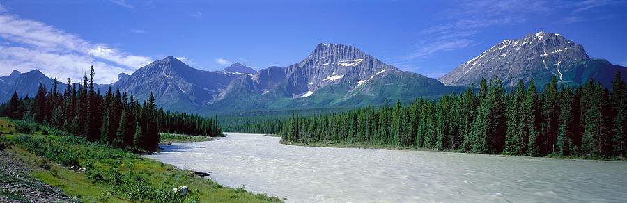 Rocky Mountains Near Jasper, Alberta Photograph by Panoramic Images ...