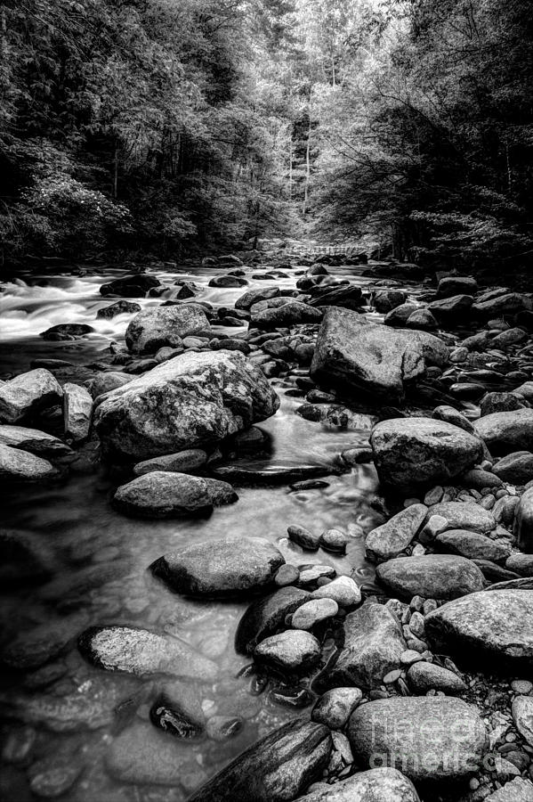 Rocky Smoky Mountain River Photograph by Michael Eingle