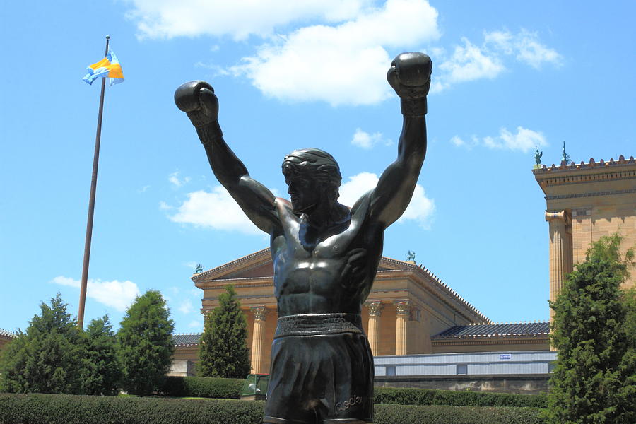 Rocky Statue Photograph by Lou Ford