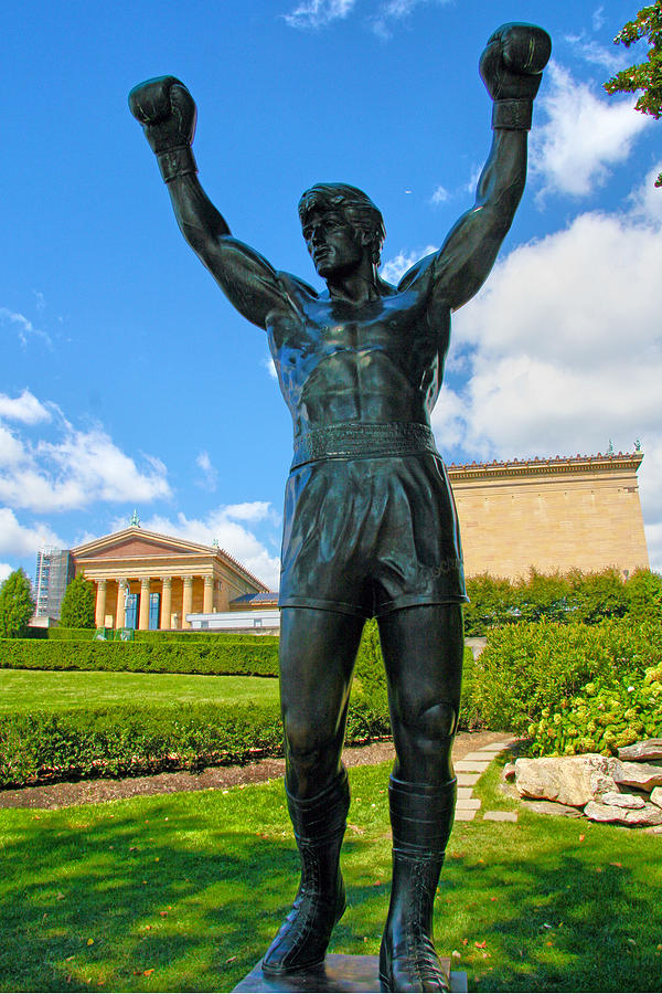 Rocky Statue Photograph by Mitch Cat