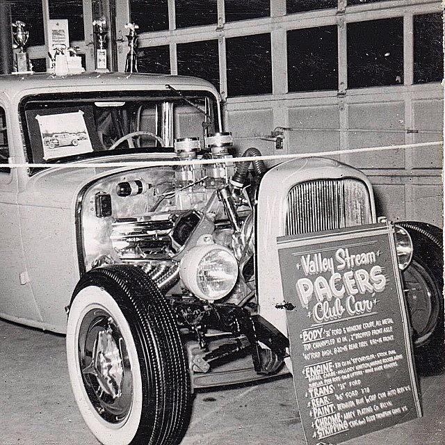 Rod Snappers Car Show. ©1957 Pacers Photograph by Scott Snizek